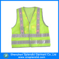 China Großhandel Sicherheit Uniform Sicherheit 100 Polyester LED Weste für die Arbeit